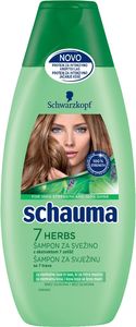 Šampon Schauma, 7 zelišč, 400 ml